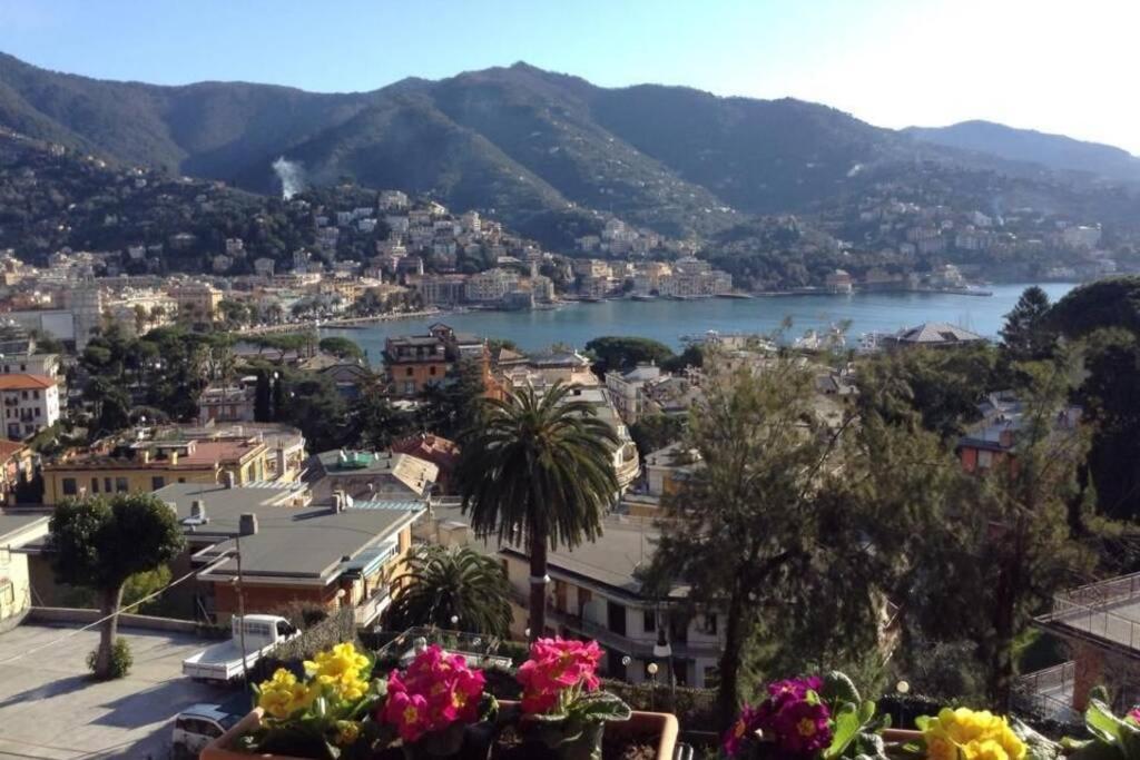 Portofino Appartamento Vista Mare Con Piscina Rapallo Exterior foto