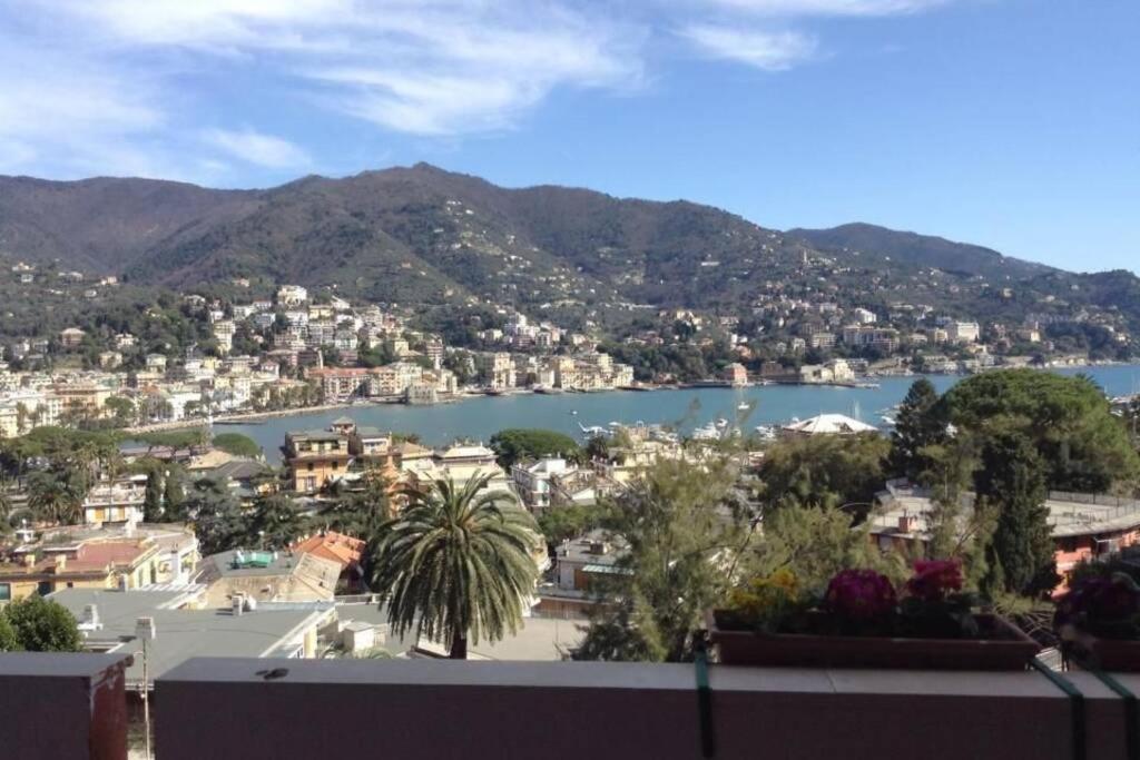 Portofino Appartamento Vista Mare Con Piscina Rapallo Exterior foto