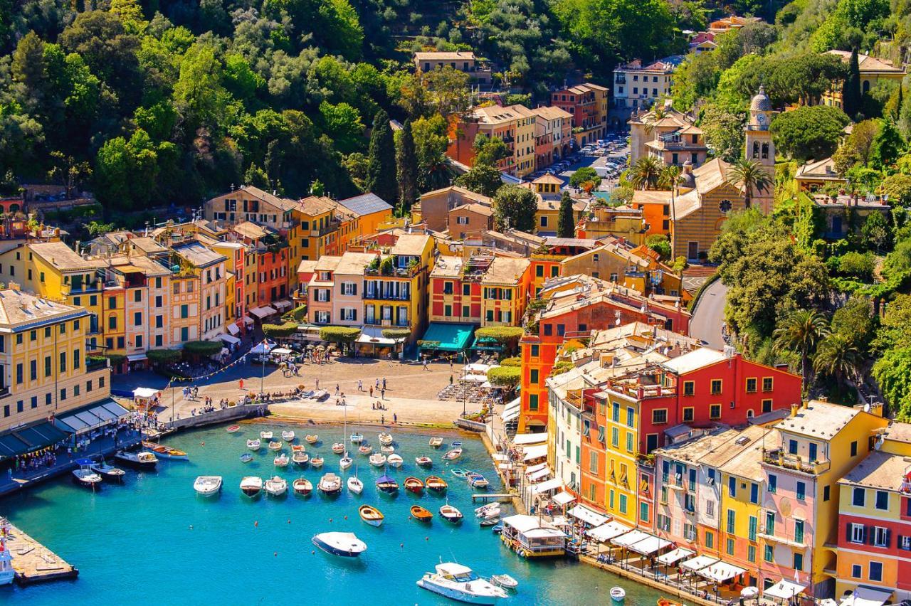 Portofino Appartamento Vista Mare Con Piscina Rapallo Exterior foto