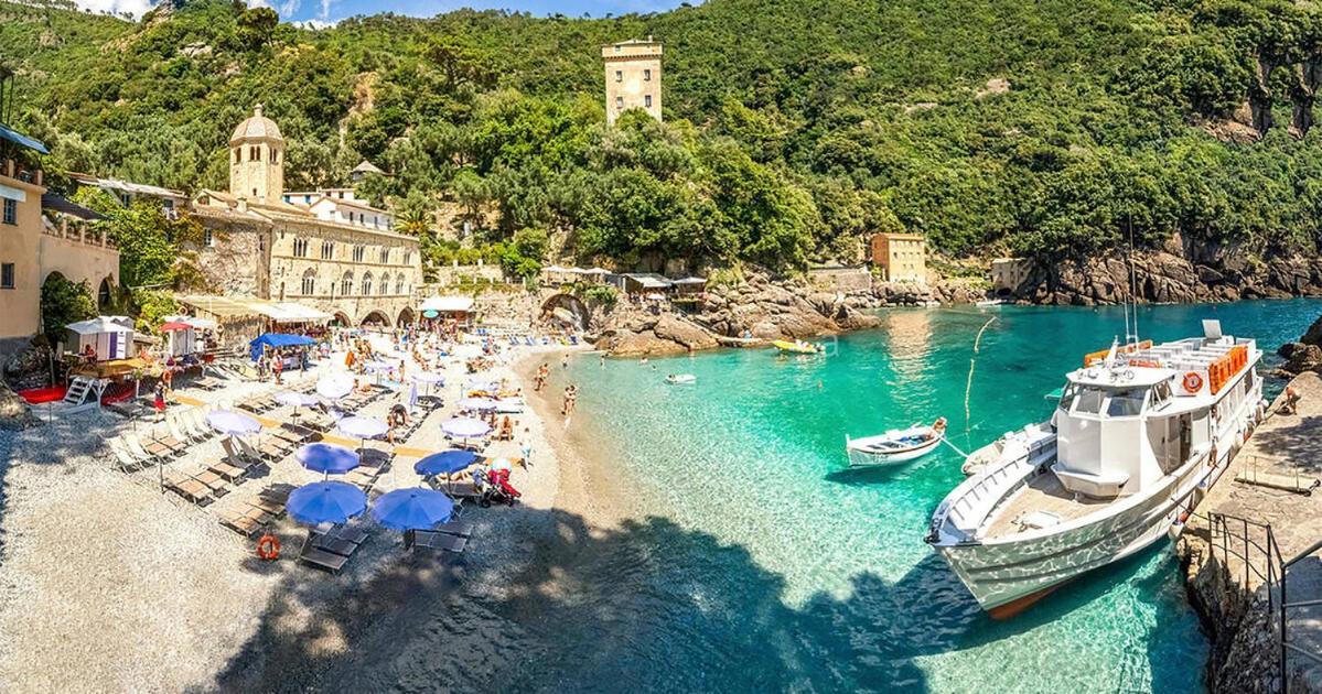 Portofino Appartamento Vista Mare Con Piscina Rapallo Exterior foto